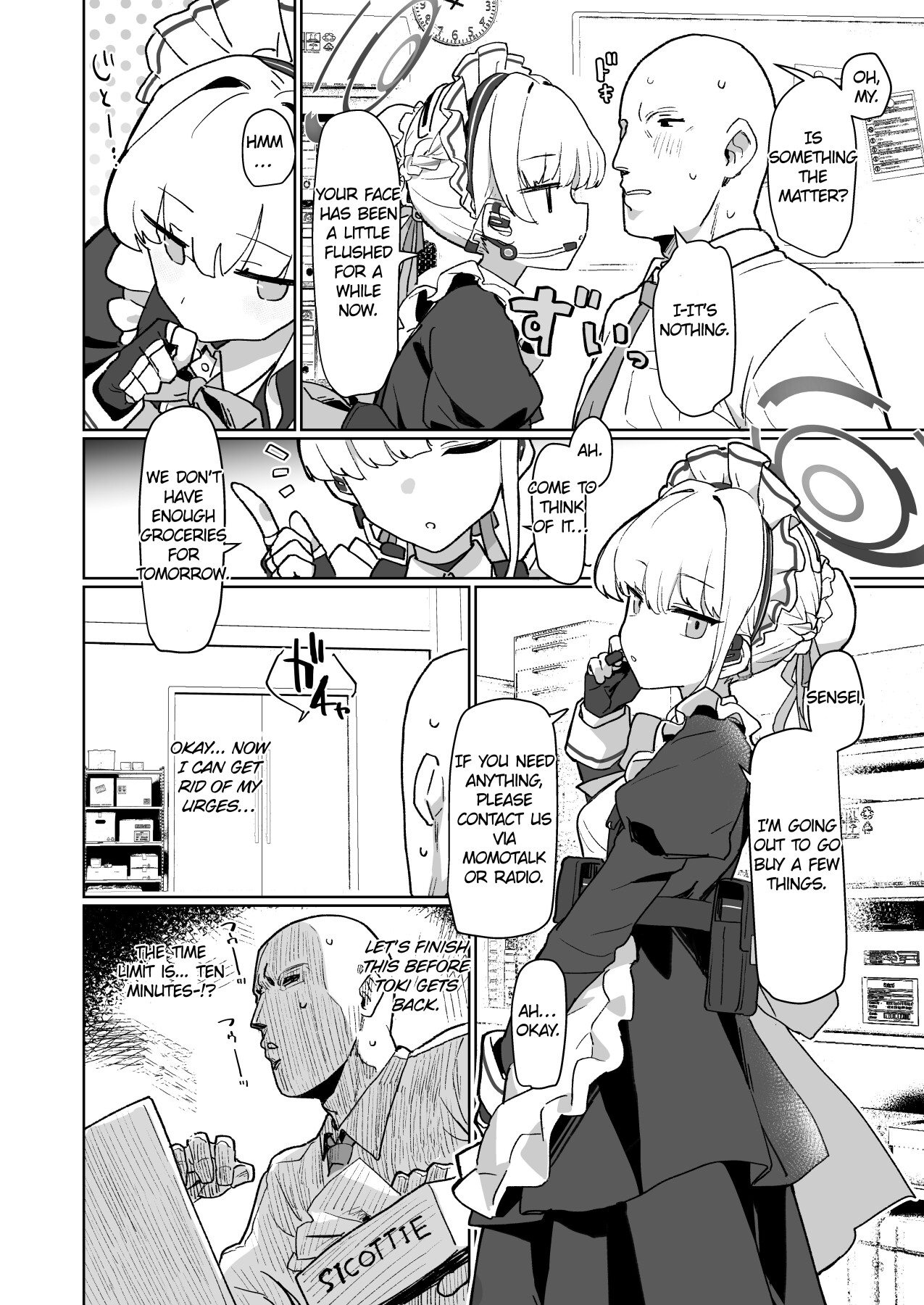 Hentai Manga Comic-Doki Doki Toki Maid Kiss-Read-3